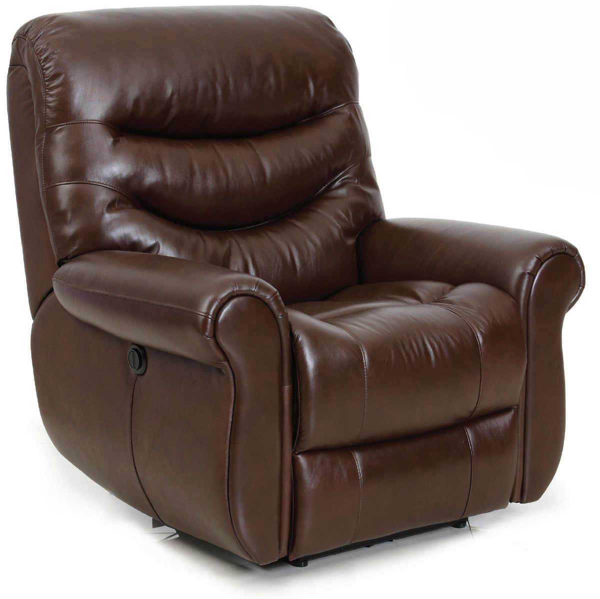 Barcalounger Longhorn II Leather Recliner Chair