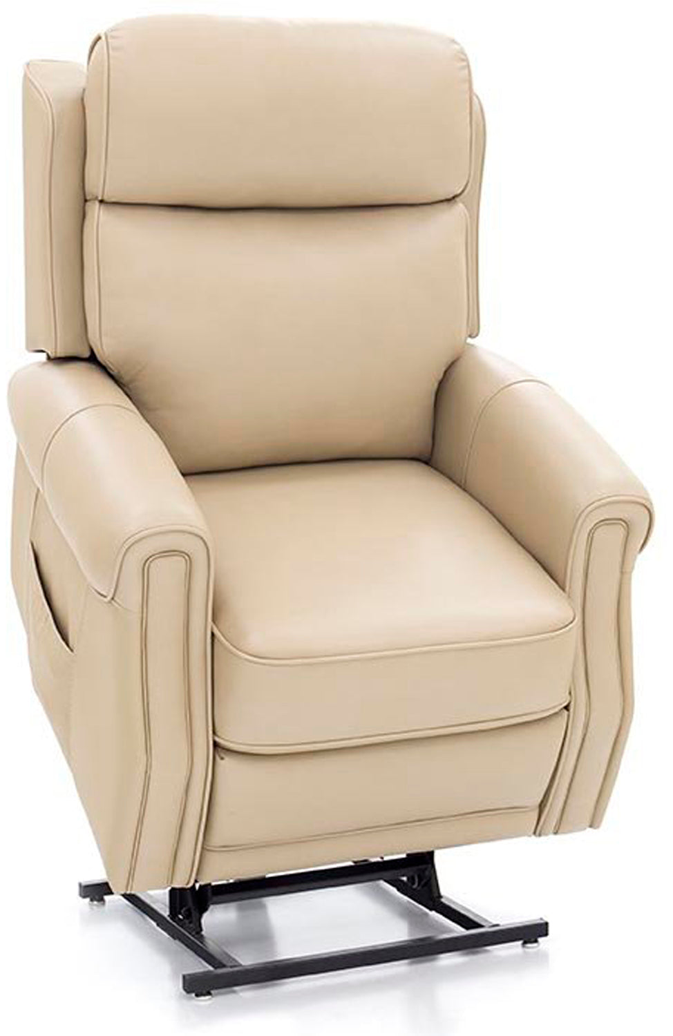 Barcalounger Lance Leather Lift Chair | Top Grain Leather Recliner ...