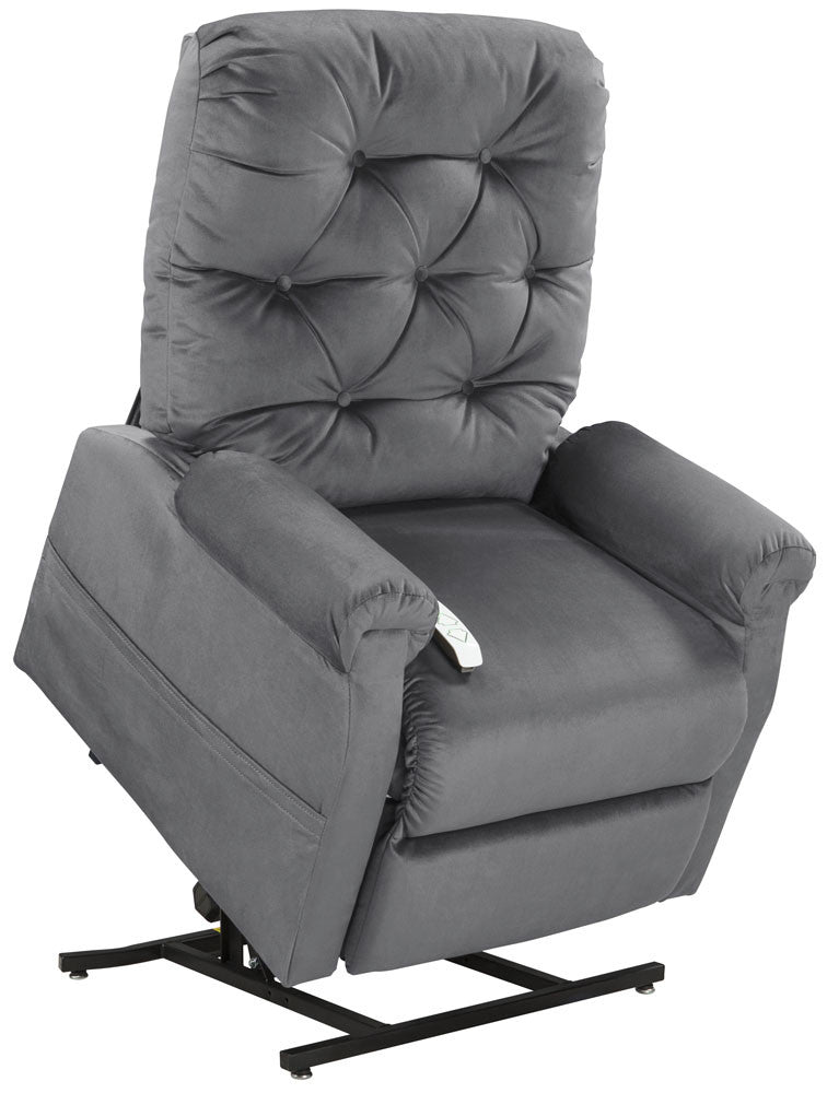 Easy Comfort Classica 3-position Electric Lift Chair Recliner charcoal