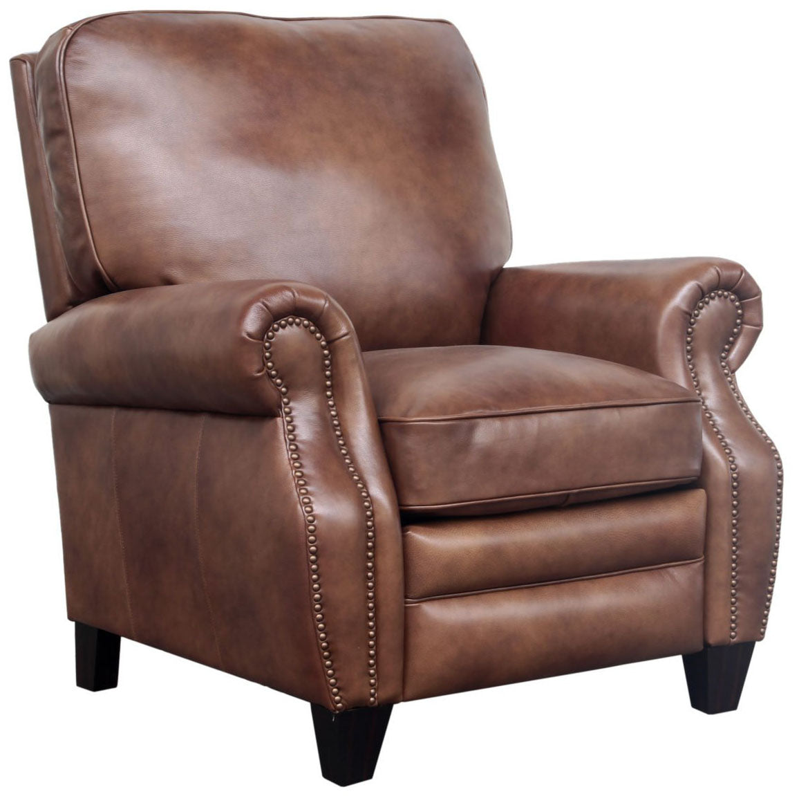 Barcalounger Briarwood Leather Recliner Top Grain Leather